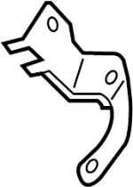 552871MA0A - Brakes: Brake Hose Bracket for INFINITI: G25, G37, Q40, Q50, Q60 Image