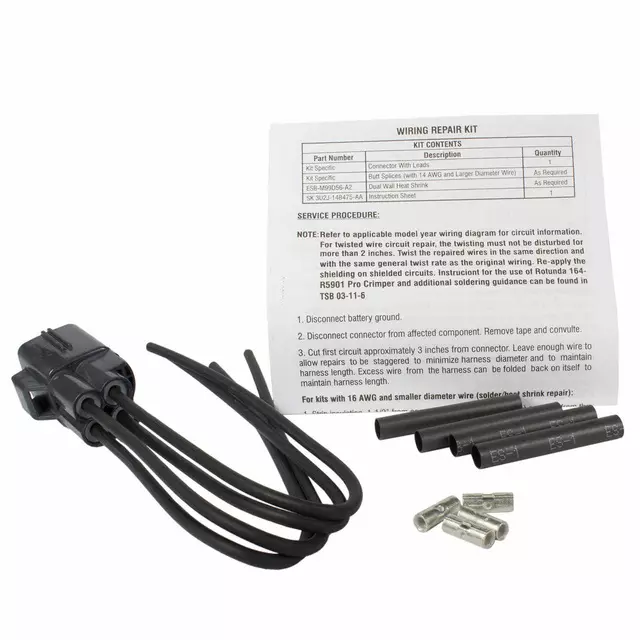 3U2Z14S411EJAB - : Wire Assembly for Ford Image