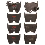 TXH1029ES - : TRW PREMIUM BRAKING - METALLIC BRAKE PAD SET - TXH1029ES for TRW Image
