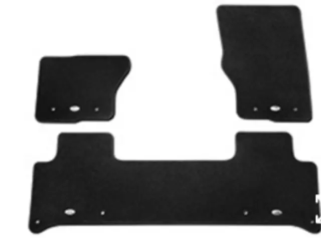 VPLRS0331PVJ - : Luxury Carpet Mat Set, Ebony, LHD for Land-Rover Image