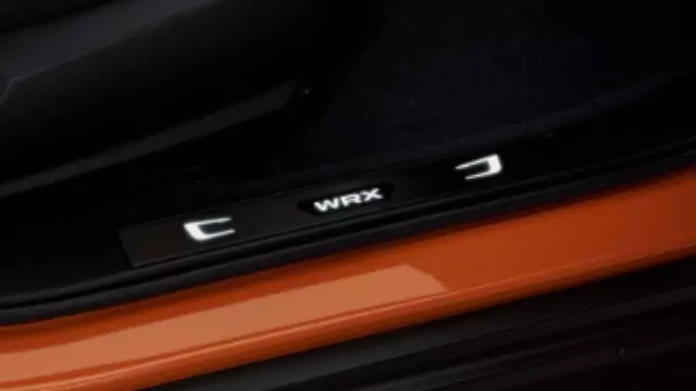 H461SVC210 - Exterior: Side Sill Plates - Illuminated (Sti) for Subaru: WRX Image
