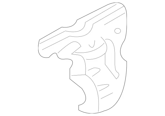2038851514 - Attachment Parts: Holder for Mercedes-Benz: 180C, C230, C320 Image image