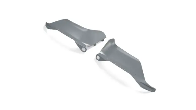 46635A675E6 - Protection: Hand Guard Extension - Basaltgrau for BMW-Motorrad Image