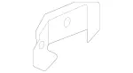 1906203500 - Cowl, Front Panel: Holder for Mercedes-Benz Image