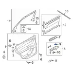 LB5Z78047A74AB - Body: Switch Housing Insert for Ford: Explorer Image