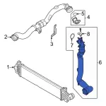 LX6Z6F073K - : Inter-Cooler Hose for Ford: Escape Image