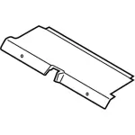 FR3Z6313046AA - Body: Front Trim for Ford: Mustang Image