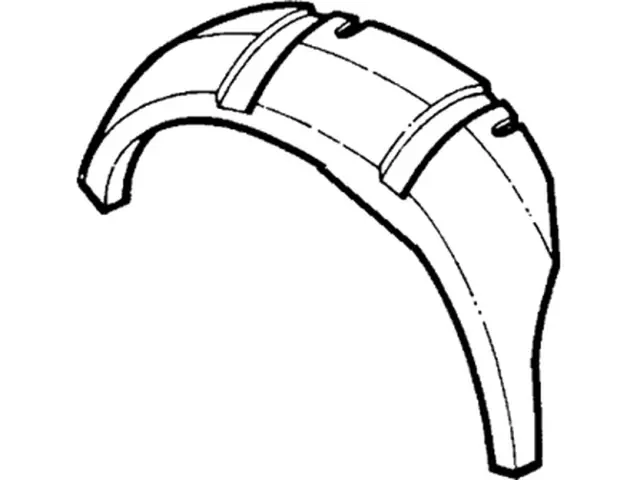 F2TZ9927886A - Body: Wheelhouse for Ford: Bronco, F-150, F-250, F-250 HD, F-350, F-Super Duty Image