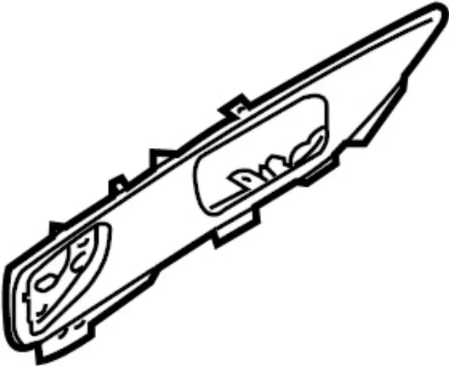 809301CK2A - Body: Upper Trim Panel for INFINITI: FX35, FX37, FX50, QX70 Image