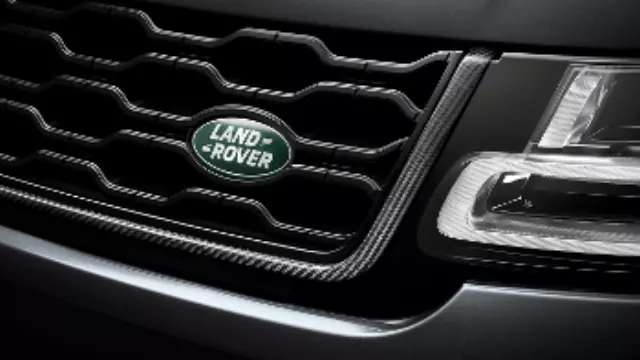 LR122959 - : Front Grille Surround - Carbon Fiber for Land-Rover Image