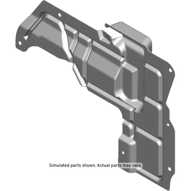 23164448 - : Splash Shield Replaced by Part Number 84674013 for Cadillac: CT5, CTS | Chevrolet: Camaro Image