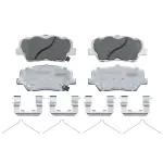 OEX1815 - : OEX Front Disc Brake Pad Set Premium Ceramic for WAGNER BRAKE Image