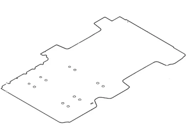 8C2Z2813046AA - Body: Floor Mat for Ford: E-150, E-250, E-350 Super Duty Image