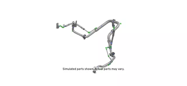 84898793 - HVAC: Evaporator Tube for Chevrolet: Equinox | GMC: Terrain Image
