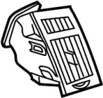 68760CG001 - : Vent Grille for Infiniti Image