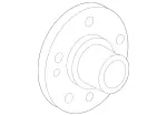 1643560201 - Brakes: Hub for Mercedes-Benz Image