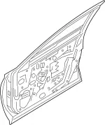 H01015NAMA - Body: Door Shell for INFINITI: QX50 Image