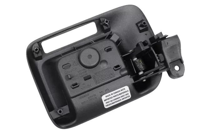 23142293 - : Black Front Driver Side Door Inside Handle for Chevrolet: Silverado 1500, Silverado 2500 HD, Silverado 3500 HD | GMC: Sierra 1500, Sierra 2500 HD, Sierra 3500 HD Image