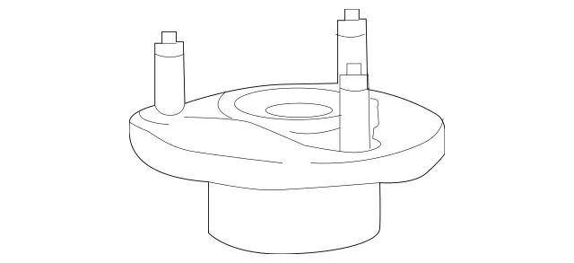 2533230020 - Springs, Suspension and Hydraulic Components: Support Bushing for Mercedes-Benz: C350e, C400, C43 AMG, C450 AMG, C63 AMG, C63 AMG S, E300, E350, E43 AMG, GLC300, GLC43 AMG, GLC63 AMG, GLC63 AMG S Image image