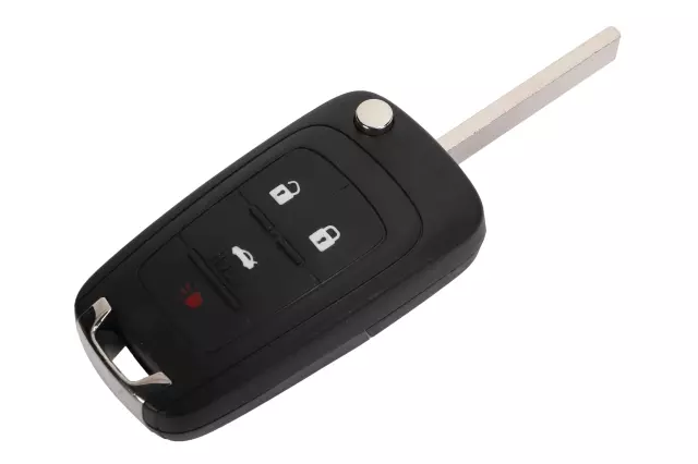 13531358 - : Uncoded Folding Door Lock and Ignition Key for GM Image