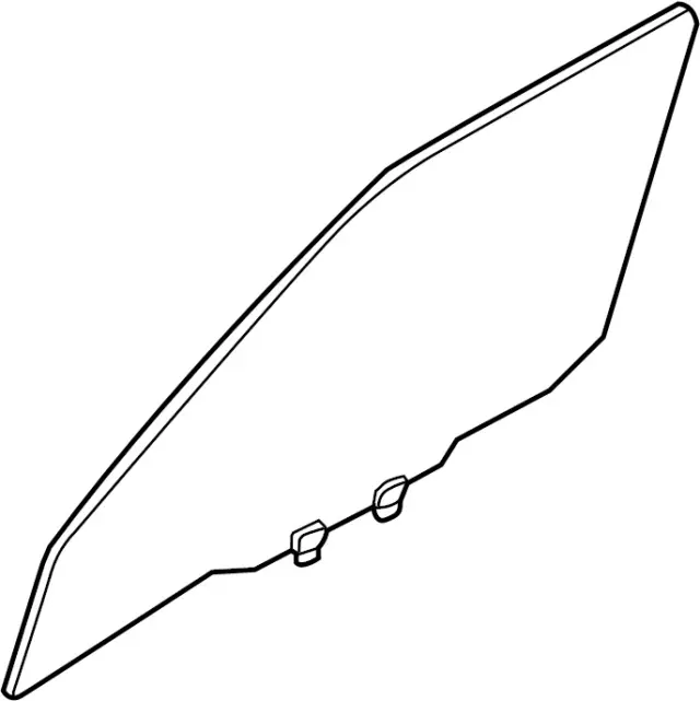 803000W20A - Body: Door Glass for INFINITI: QX4 Image