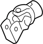 48070AG00A - Steering: Upper Joint for INFINITI: FX35, FX45, G35, M35, M45 Image