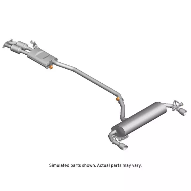 86822578 - : Exhaust Muffler for GM Image