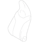 17791057029D88 - : Seat Back Cover for Mercedes-Benz Image