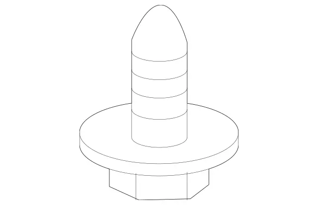 2476910500 - Bumper/Fender/Hood: Maintenance Flap for Mercedes-Benz: 180A, 180b, 220a, A220, A35 AMG, CLA250, CLA35 AMG, EQB 250+, EQB 300, EQB 350, GLA250, GLA35 AMG, GLA45 AMG, GLB250, GLB35 AMG Image image