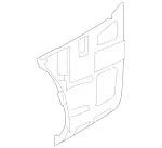 2098850263 - Attachment Parts: Guide for Mercedes-Benz: CLK320, CLK350, CLK500, CLK55 AMG, CLK550, CLK63 AMG Image