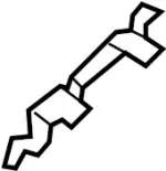 763C3JK00A - : Grip Handle Bracket for INFINITI: G25, G35, G37, Q40 Image