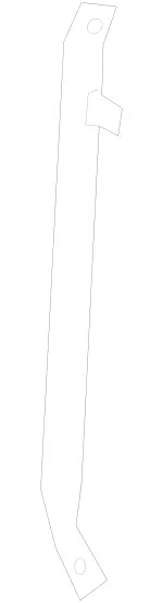 4635043200 - Cowl, Front Panel: Strut for Mercedes-Benz: G63 4x4 Squared AMG, G63 AMG Image