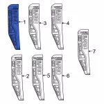 PC3Z16720BK - Body: Nameplate for Ford Image