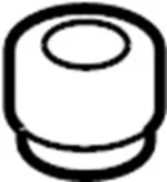 215079FD0A - Cooling System: Radiator Assembly Mount Cushion for Infiniti Image