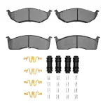 4000073001 - : DFC HybriDynamic Brake Pads Hrdwr Kit for DYNAMIC FRICTION Image