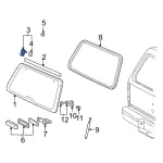 XL2Z78420A68AA - Body: Hinge Assembly for Ford: Explorer, Explorer Sport | Mercury: Mountaineer Image