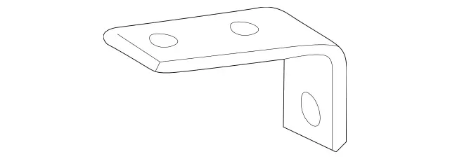 2028850212 - Attachment Parts: Angle for Mercedes-Benz: C220, C230 Image image