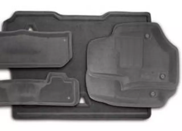 Floor Mats, Molded Carpet, Second Row - GM (17801323)