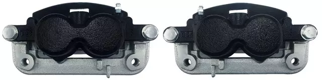 Front Brake Caliper Set with Clips and Washers (Performanc Friction Ready Coated) - GM (19390125)