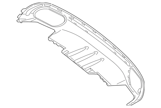 2138857002 - Detachable Parts: Trim, Bumper for Mercedes-Benz: E53 AMG, E63 AMG S Image image
