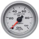 4953 - : GAUGE, OIL PRESSURE, 2 1/16", 100PSI, DIGITAL STEPPER MOTOR, ULTRA-LITE II for AutoMeter Image