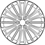 D0C001A71C - : Wheel, Alloy for Infiniti Image