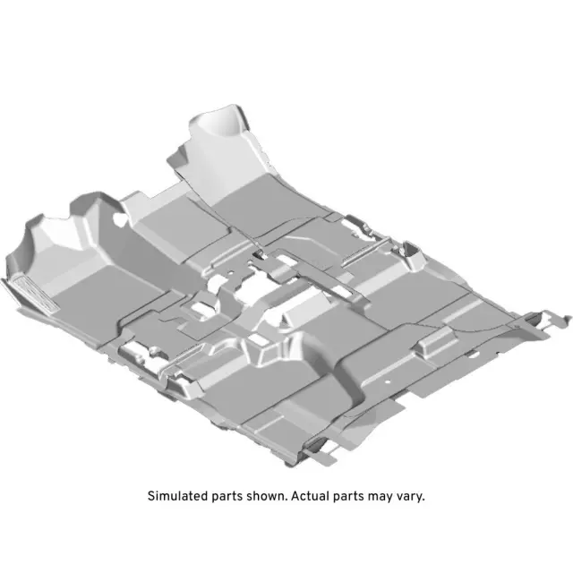 23311919 - : Jet Black Floor Panel Mat for GM Image