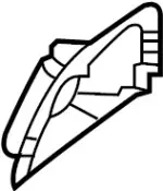 82931EG00A - : Escutcheon for INFINITI: M35, M45 Image