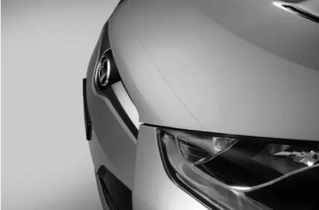 Hood Applique - Clear Film - Hyundai (B8025-ADU01)