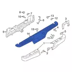 NL3Z17B807BA - Body: Step Pad for Ford: F-150 Lightning Image