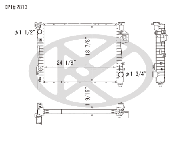 A2813 - : Koyorad Radiator for Koyo Image