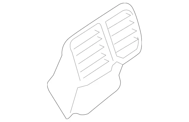 16683005542A17 - Body: Vent Grille for Mercedes-Benz Image
