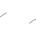 FR3Z76546A02A - Body: Seal Strip for Ford: Mustang Image