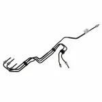 BRTA35 - : Brake Line for Ford Image